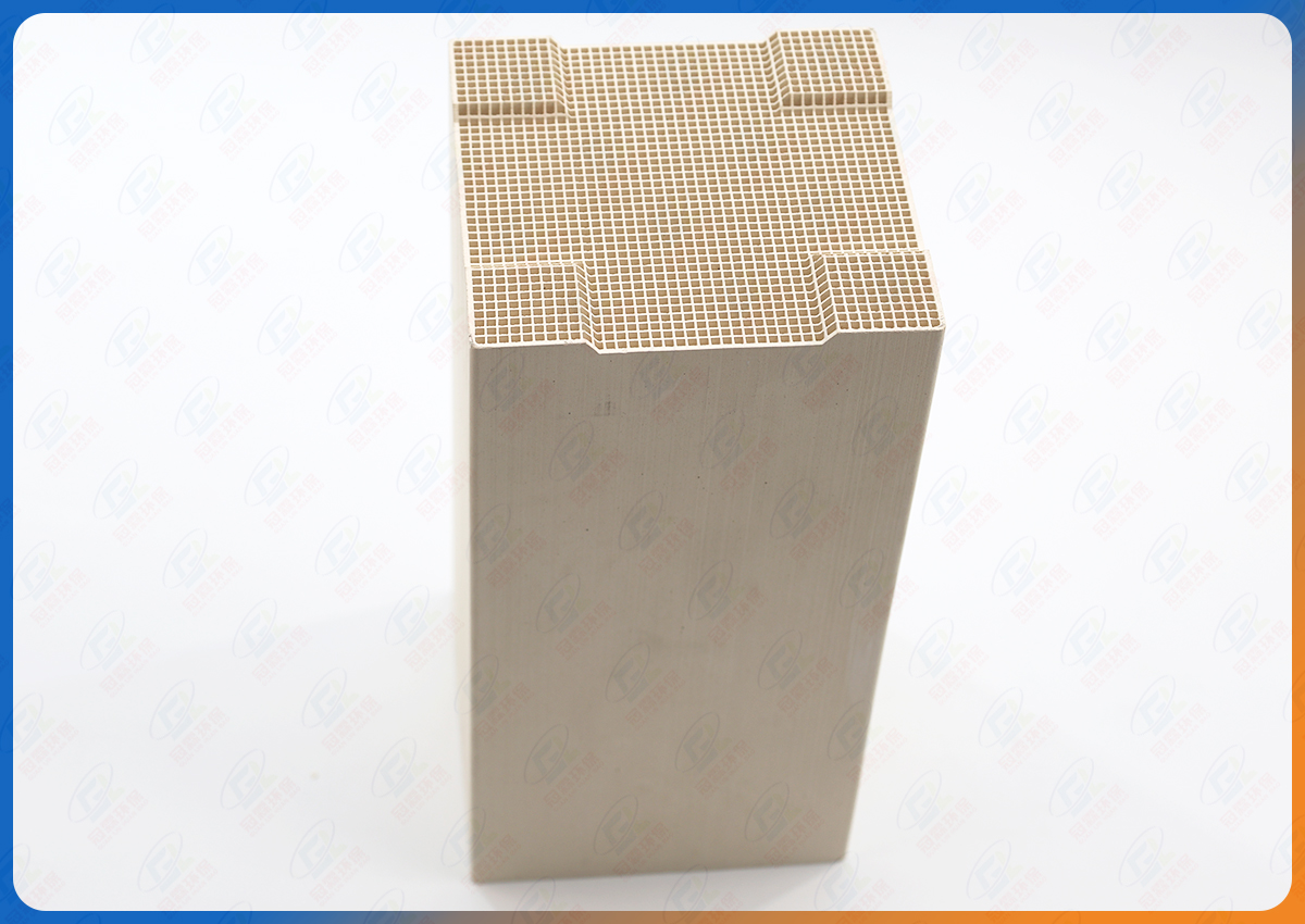 RTO蜂窩陶瓷蓄熱體 雙槽43x43孔